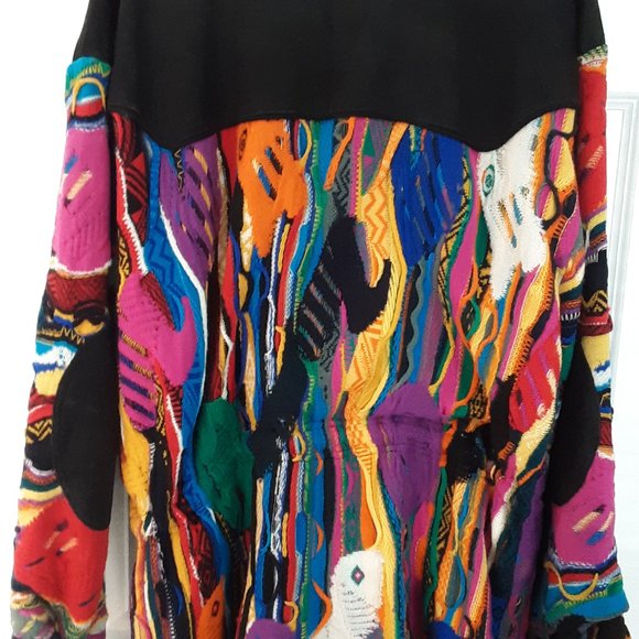 Coogi sweater jacket bomber large - Picture 2 of 7